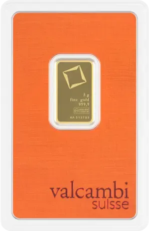 5 гр. Златно кюлче Valcambi